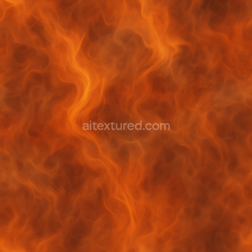 Seamless 3D texture of fire smoke plume PBR 8K surface