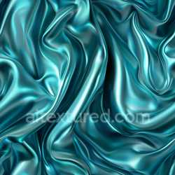 seamless Seamless 3D PBR Texture of Glossy Smooth Satin Fabric with Oceanic Blue Sheen texture 8k free download PBR