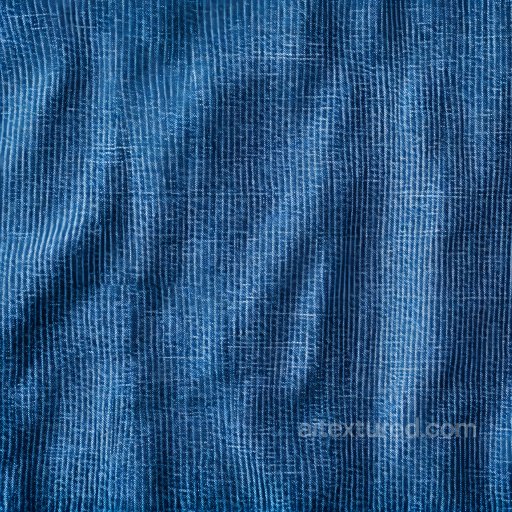 Cracked Denim Fabric PBR Texture with Fine Vertical Lines seamless Denim jeans PBR texture