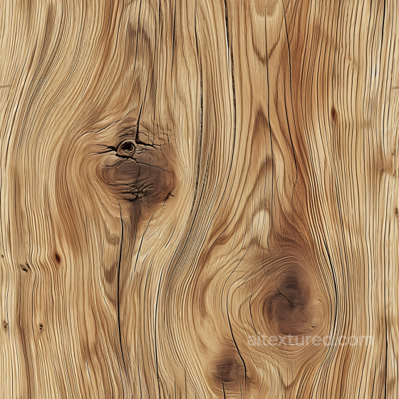 Knotty Pine Wood PBR Texture with Natural Grain and Knots Wood texture preview