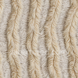 seamless Seamless 3D PBR Shaggy Cream-White Leather Texture with Thick Fur Stripes texture 8k free download PBR
