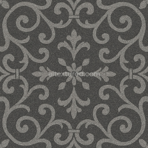 Ornate Road Asphalt Texture Seamless 1024X1024