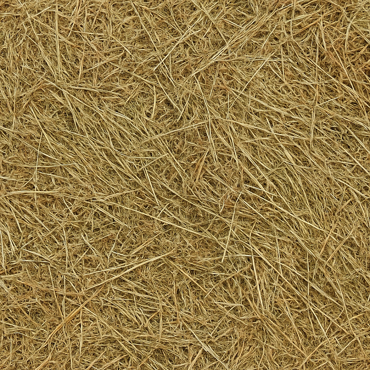 Natural Hay seamless PBR texture preview