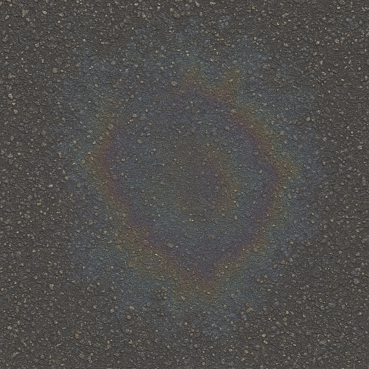 Parking Lot Asphalt Oil Stain seamless PBR texture preview