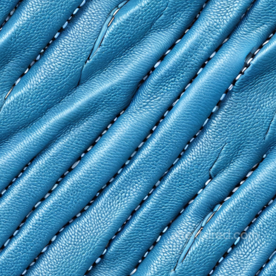 Blue Pebbled Leather PBR Texture with Wrinkles and Folds Leather texture preview