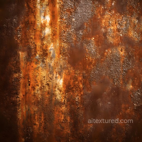 Rusty Metal PBR Texture Featuring Corrosion, Pitting, and Holes Rust texture preview