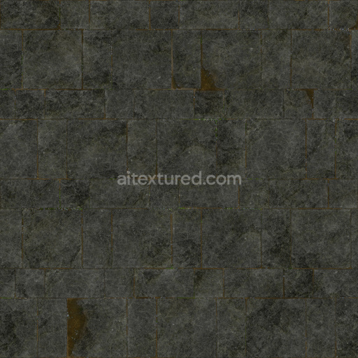 Tiles Pbr Seamless Texture Dark Stone Tileable Rough Weathered Gritty