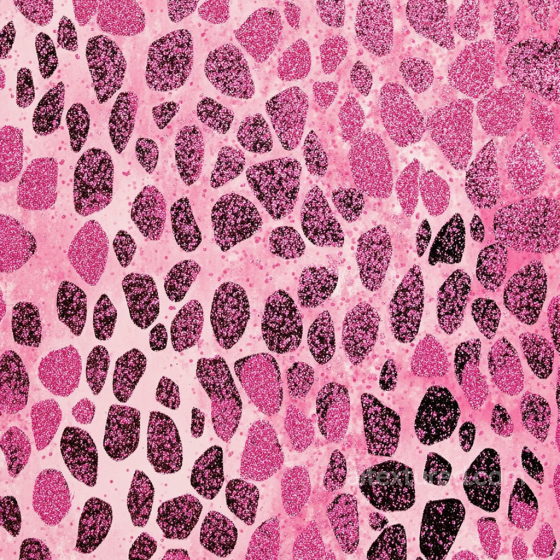 Pink and Black Glitter Leopard Print Pattern Seamless Texture Leopard Print texture preview