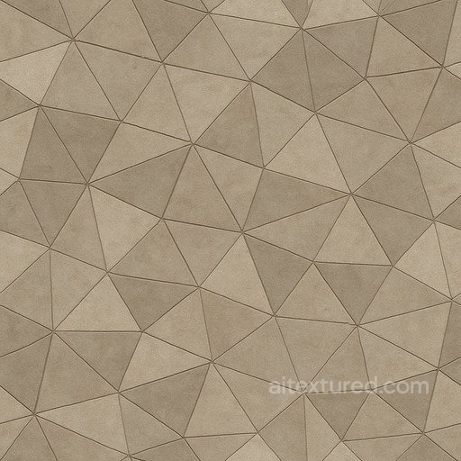 Triangular Tessellation Low Poly seamless Patterns PBR texture