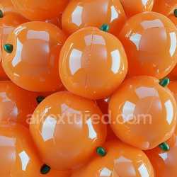seamless Seamless 3D Inflated Glossy Orange Vinyl Texture with Rounded Bubble Structure texture 8k free download PBR