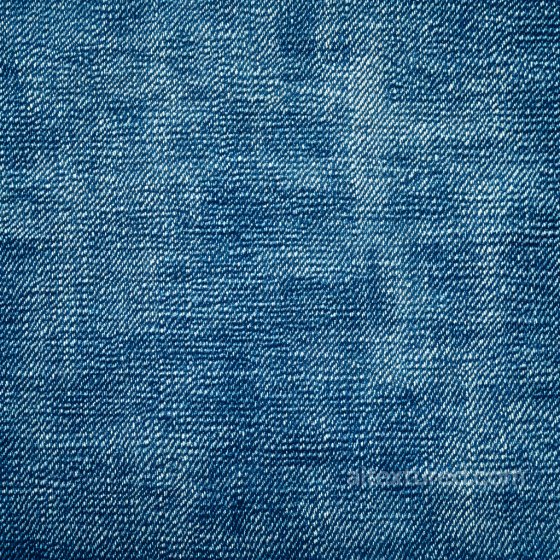Distressed Blue Denim Fabric PBR Texture with Worn and Faded Areas Denim jeans texture preview
