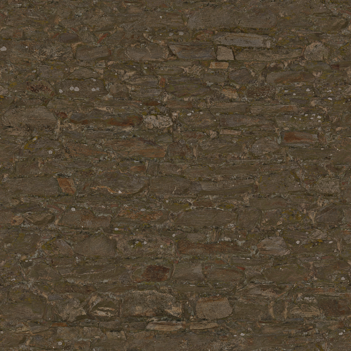 Worn Discolored Rocks seamless PBR texture preview