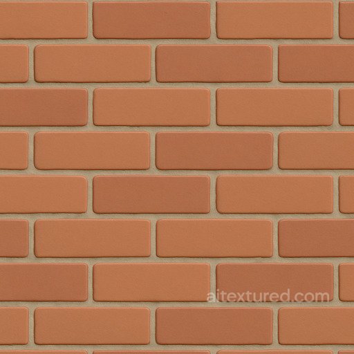 Smooth Clay Brick Seamless Texture seamless Brick PBR texture