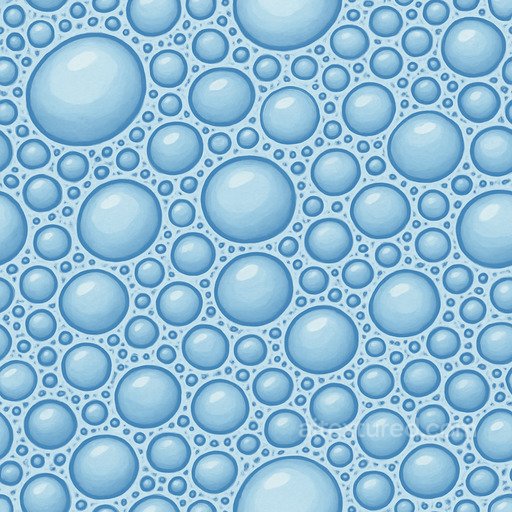 Stylized Foam Seamless Texture seamless Foam PBR texture