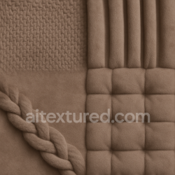 seamless Seamless 3D Texture PBR 8K Woven Textile Knitted Looped Fabric Surface texture 8k free download PBR