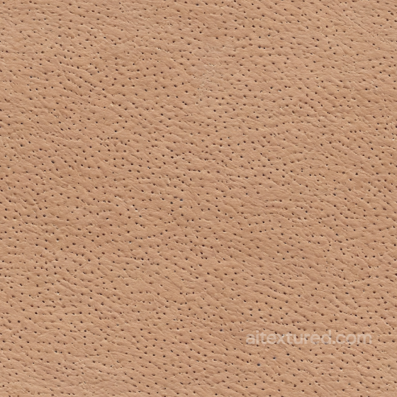 Sandy Beige Pebbled Leather PBR Texture with Fine Grain and Natural Pores Leather texture preview