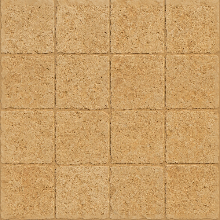 Limestone Tiles Mosaic With Earth Tones And Matte Finish seamless PBR texture preview