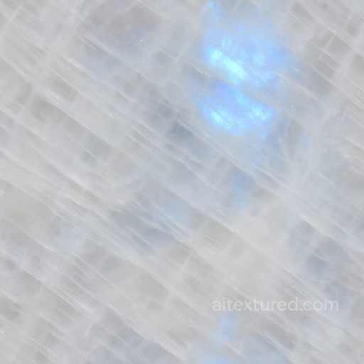 Moonstone Polished Crystal With Color Banding And Opal Play Of Color seamless Crystals PBR texture