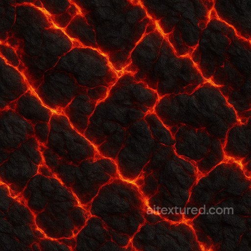 Lava - Dark Magma Texture texture preview