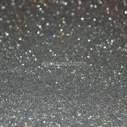 Seamless 3D PBR Texture of Fine Silver Glitter Sparkle with Subtle Warm Highlights