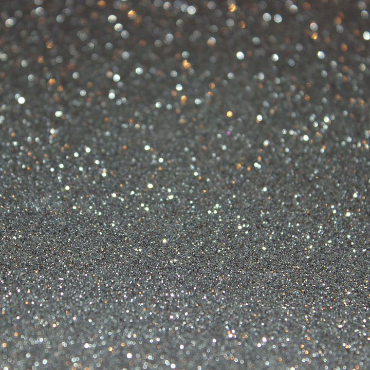 Fine Silver Glitter Sparkle with Subtle Warm Highlights seamless PBR texture preview