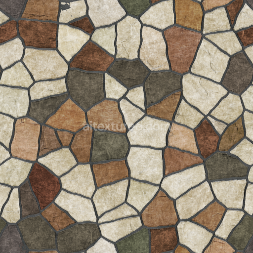 Seamless Fieldstone Texture