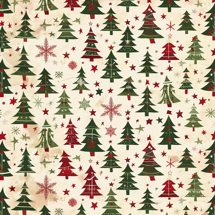 All Christmas Digital paper of Christmas Paper Featuring Red and Green… seamless PBR texture preview