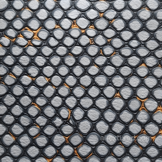 Detailed gray Reptile Skin Seamless Texture with Scaly Microstructure Skin texture preview