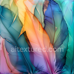seamless Seamless 3D Alcohol Ink PBR Texture with Feathered Swirls and Gradient Veins texture 8k free download PBR