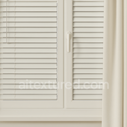 seamless Seamless 8k PBR 3d texture of window blinds with detailed slats and window frame elements texture 8k free download PBR