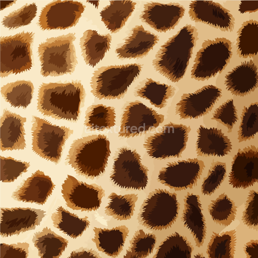 Seamless 3D PBR Leopard Print Fabric Texture in Warm Brown Tones