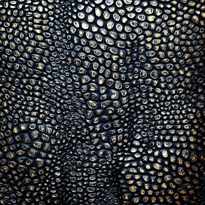 Reptilian Skin With Detailed Embossed Scale Pattern seamless PBR texture preview