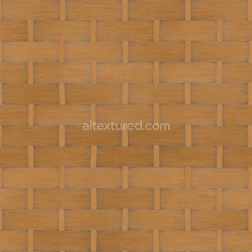 Wicker Texture Seamless Pbr Woven Natural Pattern Organic Light Brown