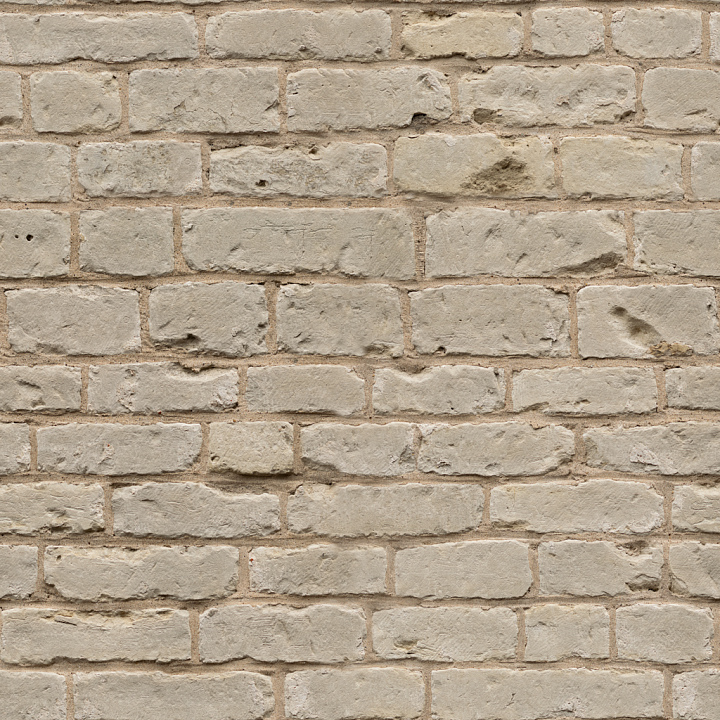 White Sandstone Blocks Brick seamless PBR texture preview