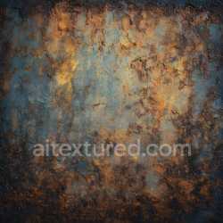 seamless Seamless 3D PBR Rusty Cracked Metal Texture with Detailed Corrosion and Pitting texture 8k free download PBR