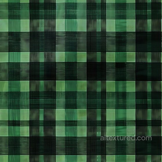 Green Plaid Metal PBR Texture with Brushed and Matte Finish Plaid texture preview