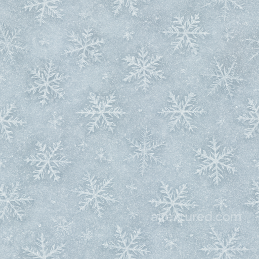 Snowflakes And Frosted Glass Icy Pattern seamless Merry christmas PBR texture