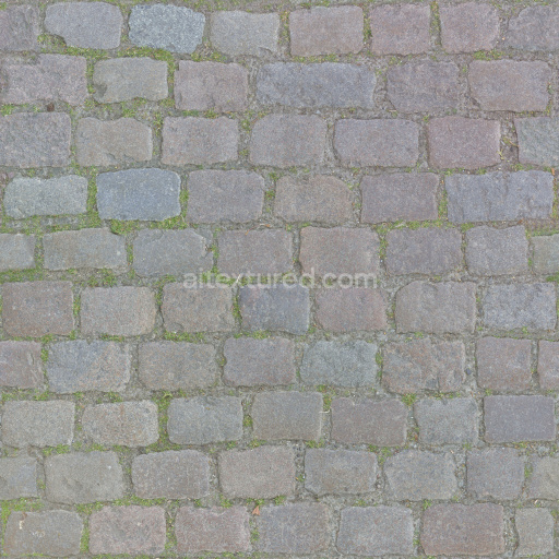Paving Stones Tileable Seamless Rough Weathered Textures Realistic Natural Ground