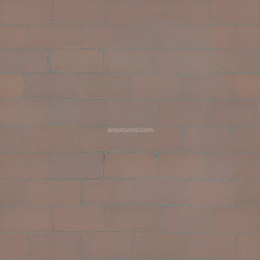 Seamless paving stones texture with detailed surface features