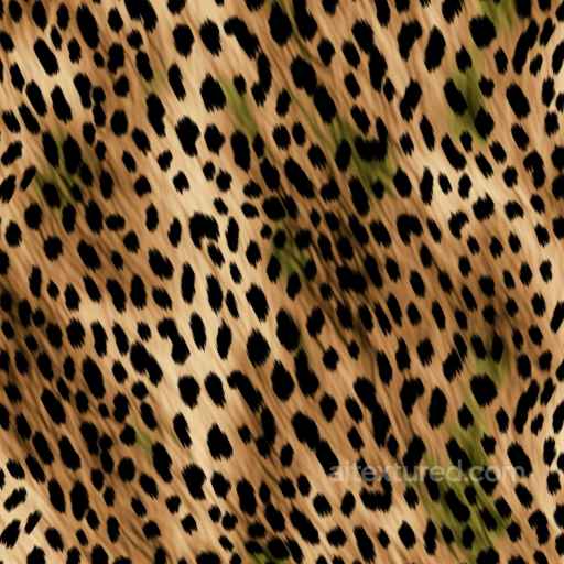 Leopard Print Fabric Texture in Natural Tones seamless Leopard Print PBR texture