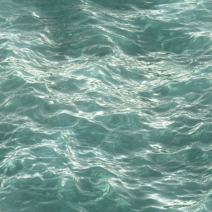 Realistic Calm Sea Water with Soft Ripples and Clear Transparency seamless PBR texture preview