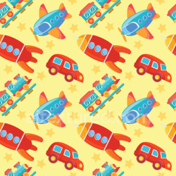 seamless Seamless 3D PBR Toy Pattern Texture in Bright Primary Colors for Baby Boy texture 8k free download PBR