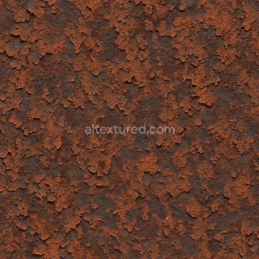 Flaky Rusted Surface Seamless Texture