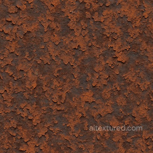 Flaky Rusted Surface Seamless Texture seamless Rust PBR texture