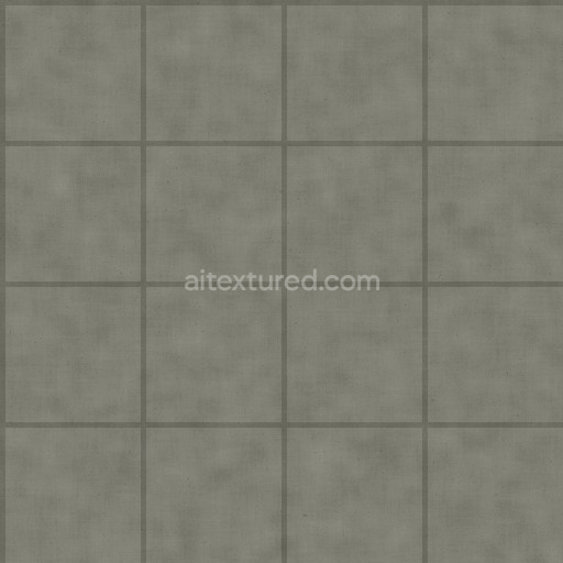 Procedural Stamped Sidewalk Concrete seamless PBR texture preview