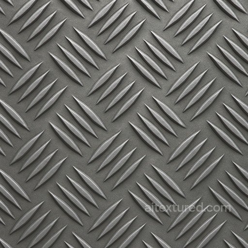Patterned Titanium Seamless Texture seamless Metal PBR texture