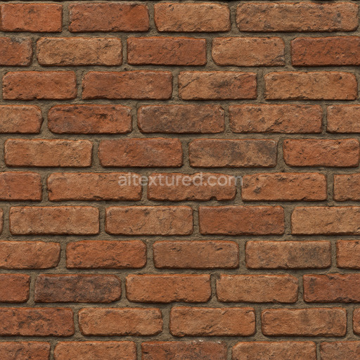 Synthetic Old Brick Texture Seamless 1024X1024