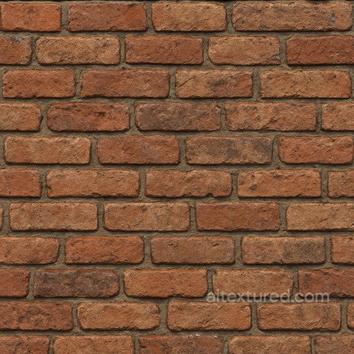 Synthetic Old Brick Seamless Texture seamless Brick PBR texture