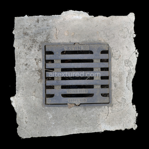 Grate Metal Seamless Tileable Pbr Texture Gritty Dark Industrial Rough