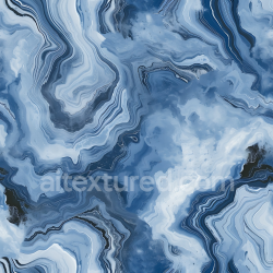 seamless Seamless 3D Blue Savoy Natural Marble PBR Texture with Fluid Veins and Deep Tones texture 8k free download PBR